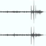 an audio waveform thumbnail